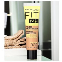 Maybelline Fit Me Tinted Moisturizer For All Skin Types 1 fl oz #322 - $5.00