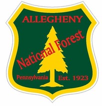 Allegheny National Forest Sticker R3194 Pennsylvania YOU CHOOSE SIZE - $1.45+