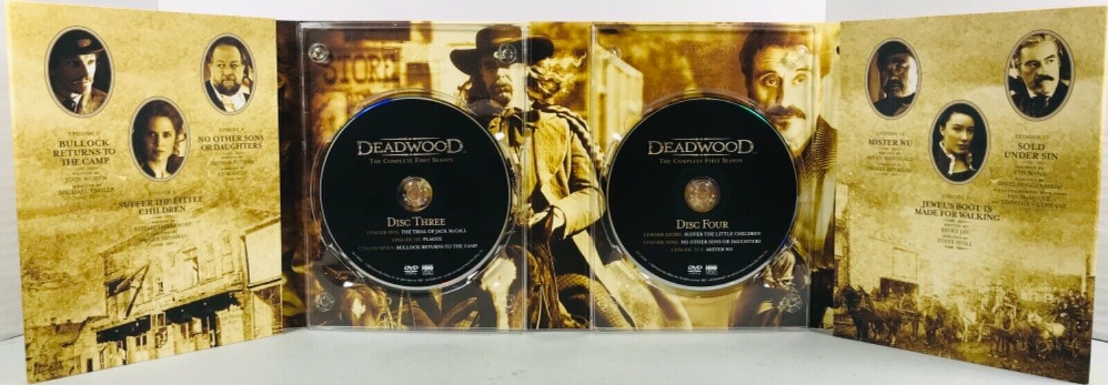 DEADWOOD Complete First Season 1 DVD 6-Disc Box Set + Bonus Features ...