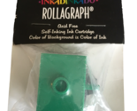 Inkadinkado Rollagraph Snap Ink Cartridge Color Coal Black Stamping Acid... - £3.15 GBP