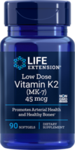 MAKE OFFER! 2 Pack Life Extension Low Dose Vitamin K2 MK-7 bone density 90 gels - $27.00