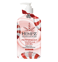 Hempz Peppermint Vanilla Swirl Herbal Body Moisturizer, 17 fl oz