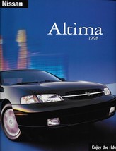 1998 Nissan ALTIMA sales brochure catalog US 98 GXE GLE SE - $6.00