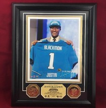 Jacksonville Jaguars Justin Blackmon Photo Silver Coin Highland Mint NFL WS24 - $54.45