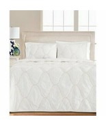 Martha Stewart Collection Floral Embroidered Geo Quilt Collection, Choos... - $169.00