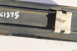 1998-2002 MERCEDES CLK430 PASSENGER SIDE FENDER MOLDING TRIM K1375 image 2