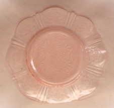 Pink American Sweetheart Depression Glass Cup and Saucer