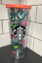 STARBUCKS RARE CRAZY STRAWS SUNGLASSES LIPS TUMBLER VENTI 24 OZ