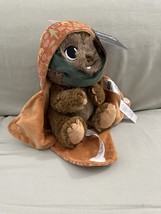 Disney Parks Star Wars Baby Ewok in a Hoodie Pouch Blanket Plush Doll NEW image 5