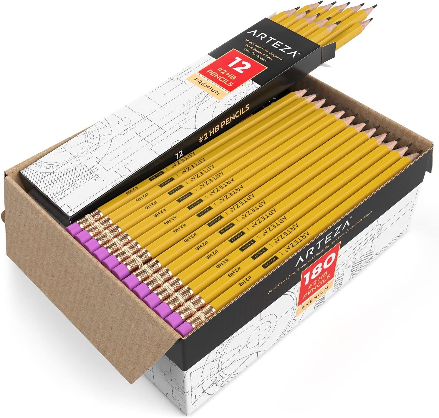 Artline 5109A Extra Thick Whiteboard Pens - Pack 4