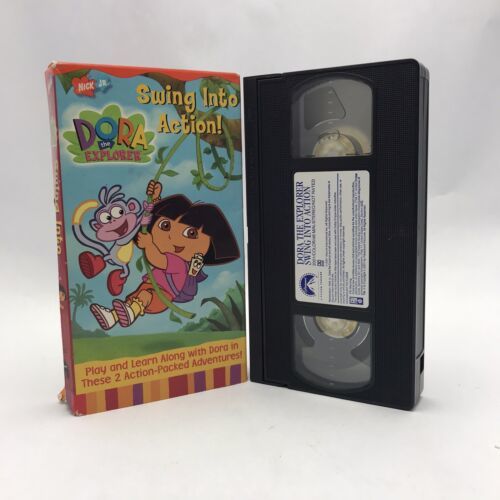 Dora the Explorer - Swing Into Action (VHS, 2001) - VHS Tapes