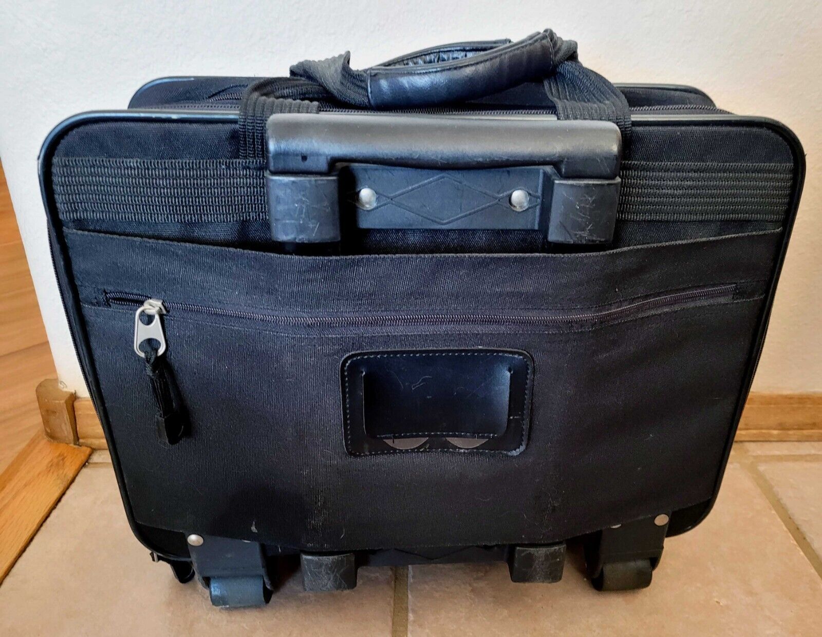 American Tourister Rolling Laptop Multi-Pocket Case Black Wheeled ...