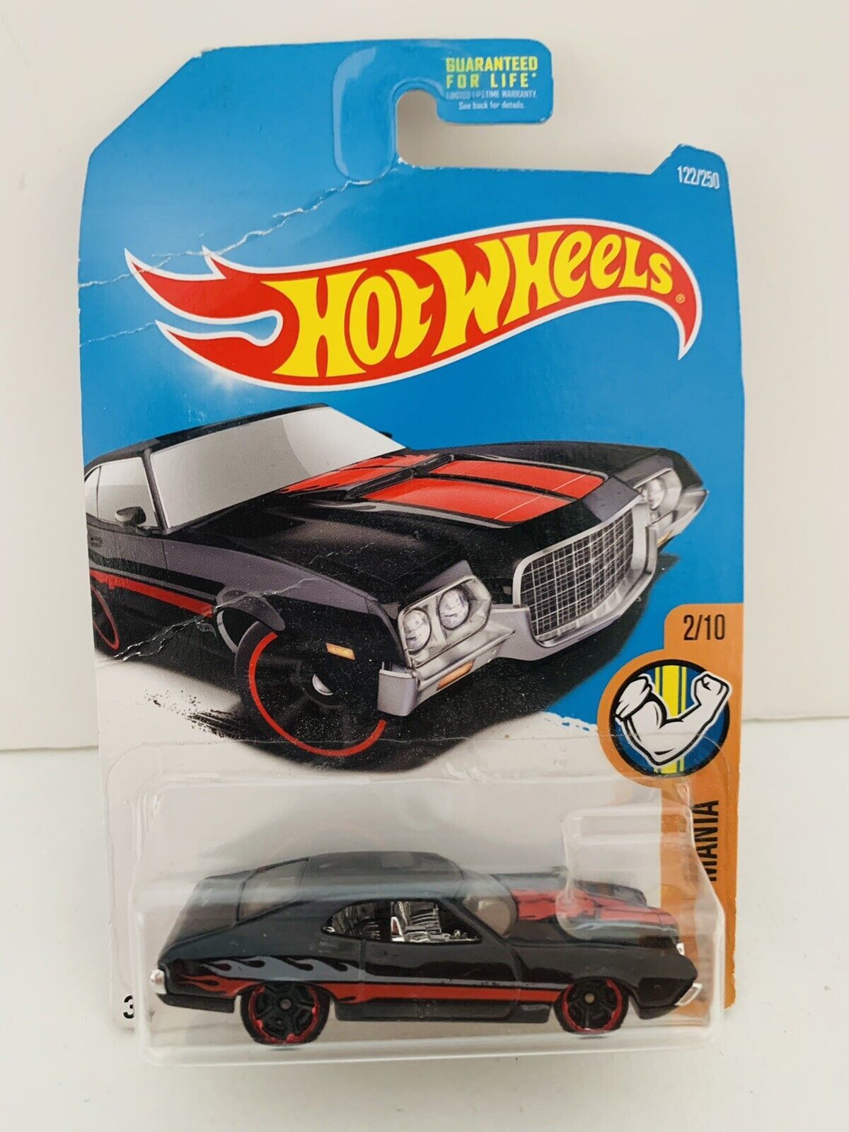 Hot Wheels Muscle Mania *2/10* '72 Ford Gran Torino Sport Car Figure ...