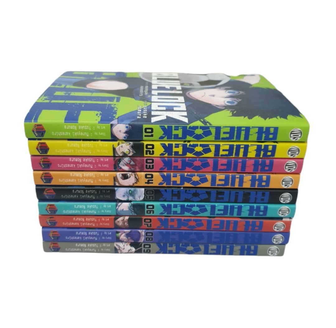 Blue Lock Manga Anime Volume 1-18 English Comic Book Set-FAST SHIPPING-DHL