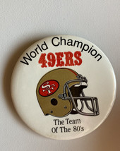 San Francisco World Champions 49ers Football NFL The Team Of The 80&#39;s Bu... - $19.99