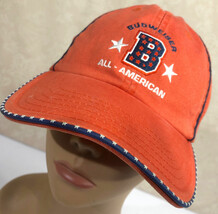 Budweiser Beer Orange All American Strapback Baseball Cap Hat - $17.34