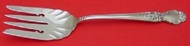 Brocade by International Sterling Silver Cold Meat Fork 9" Serving Vintage - $117.81