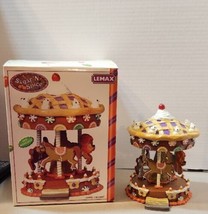 Lemax Sugar N Spice Halloween Village &quot;Candy Carousel&quot; Figurine  - $39.95