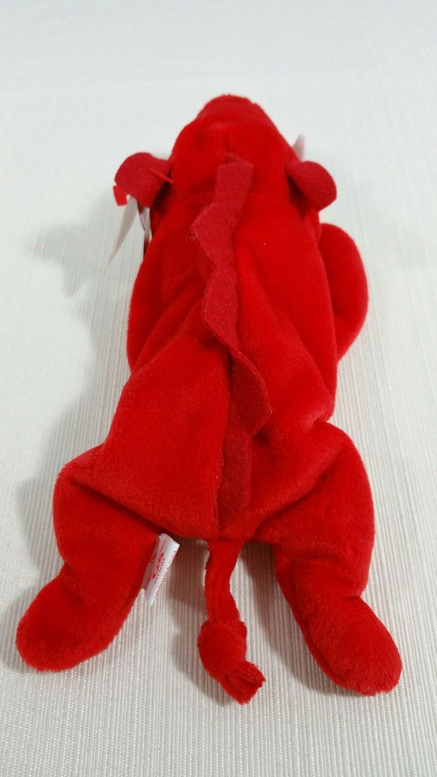 Authenticated Beanie Baby: 3rd Generation Grunt the RazorBack