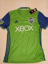 Adidas MLS Jersey Seattle Sounders Team Green Alternate sz S - $14.84