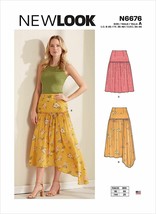 New Look Sewing Pattern 6676 Skirts Misses Size 8-20 - $9.89