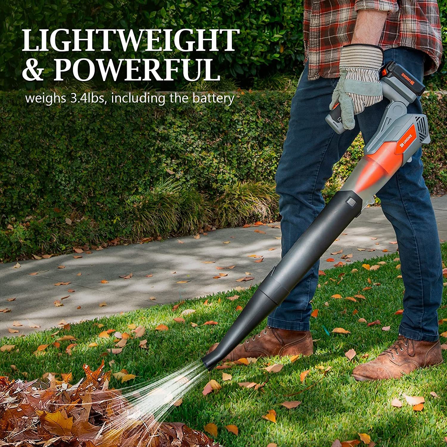  Mellif Cordless Leaf Blower for Dewalt 20V max Battery,  Handheld Electric Power Leaf Blower for Lawn Care & Yard Cleaning(Battery  Not Included) : Patio, Lawn & Garden