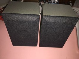Dynamic Bookshelf Home Speakers With 6&quot; Woofer-Set Of 2-Rare Vintage-SHI... - $69.84