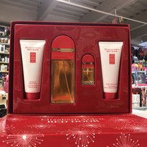 Red Door Elizabeth Arden 4PCs Women Set, 3.3 + 0.33 + Lotion + Gel, Vintage - $124.99