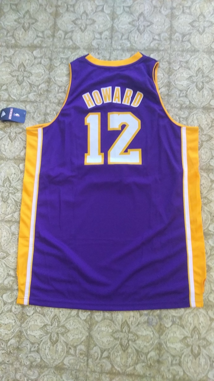 Men's Los Angeles Lakers Dwight Howard #39 Purple 2021/22 Swingman