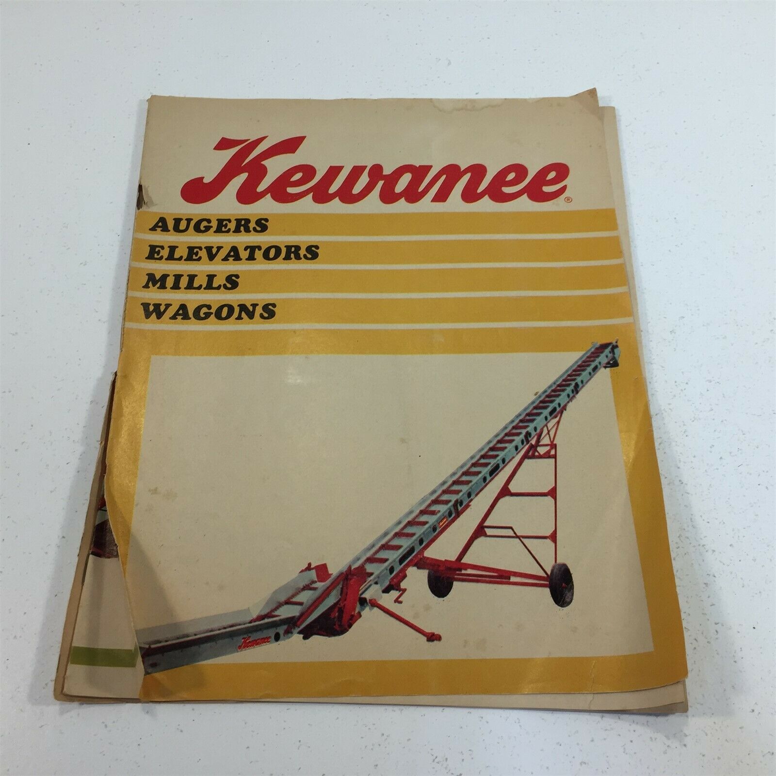 Vintage Kewanee Augers Elevators Mills Wagons Brochure Heavy