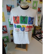 Vintage 90s Team USA Olympics T Shirt Size L - $21.77