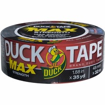 Duck Brand 240200 Double-Sided Duct Tape, 1.4-Inch by 12-Yards, Single Roll  , Blue
