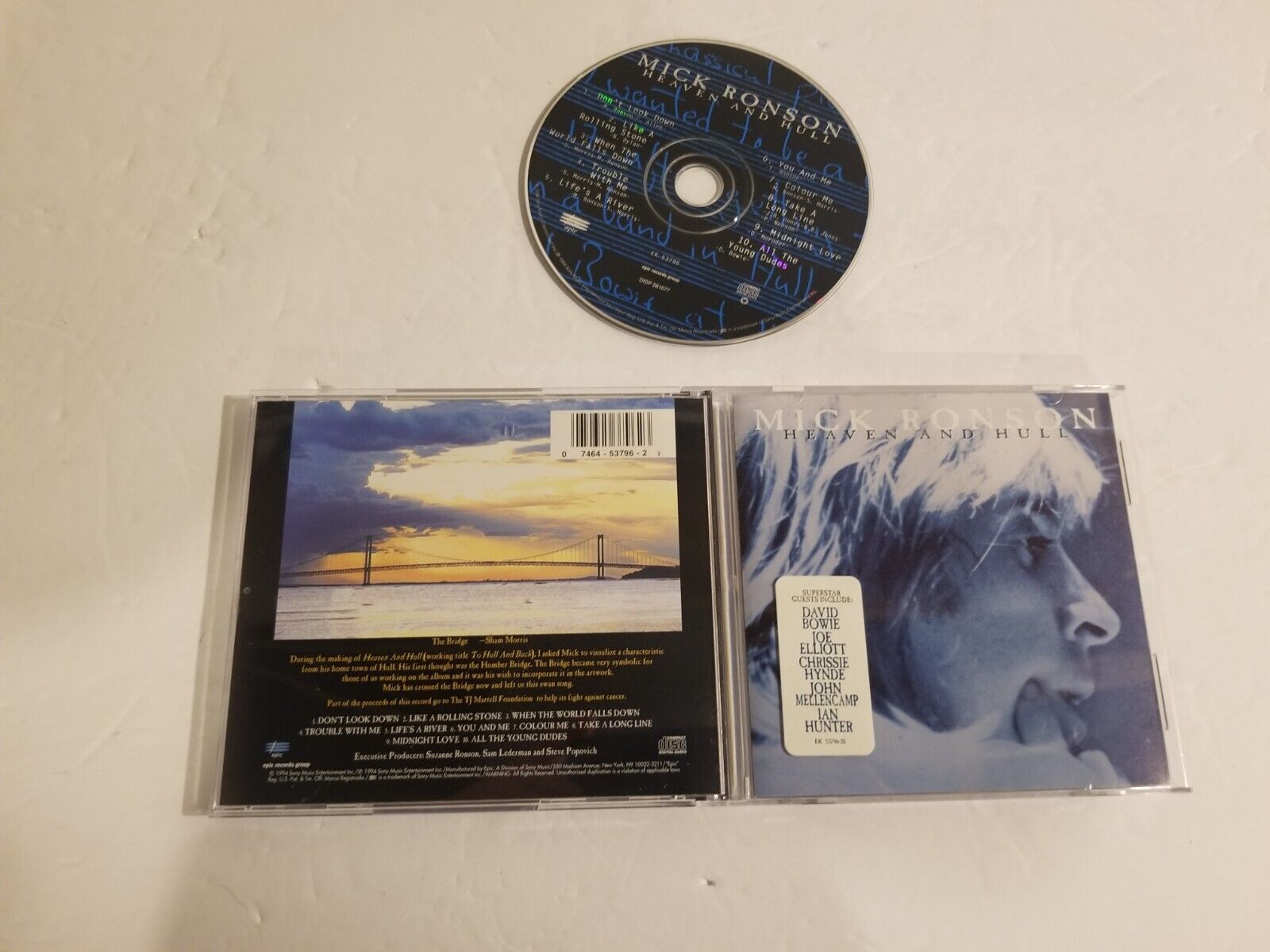 Heaven And Hull by Mick Ronson (CD, 1994, Sony) - CDs