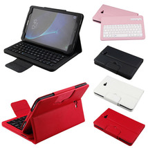 Qwerty Bluetooth Keyboard Leather Case For Samsung Tab A A6 T580 T585 10.1" 2016 - $129.53