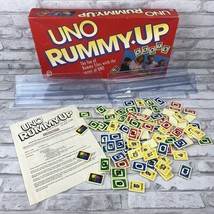 Uno Rummy-Up Tile Game Fun Of Rummy Tiles With The Magic Of Uno 1993 Com... - $22.24