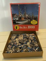 Vintage East Friesland Holland 1000 Piece Jigsaw Puzzle Big Ben - $20.10