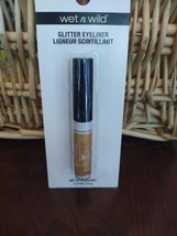 Wet N Wild Silver Glitter Mettallic Gold Eyeliner 0.16 oz-BRAND NEW-SHIP N 24 HR - $9.78
