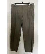 Vince Women&#39;s Pleated Front Trouser Pants Gray Size 8 Elastic at Ankles - $15.00