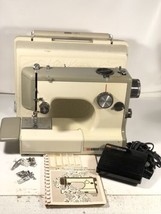 Vintage Sears Kenmore 158.1040 Sewing Machine Hard Rose Case Parts Resto... - $197.99