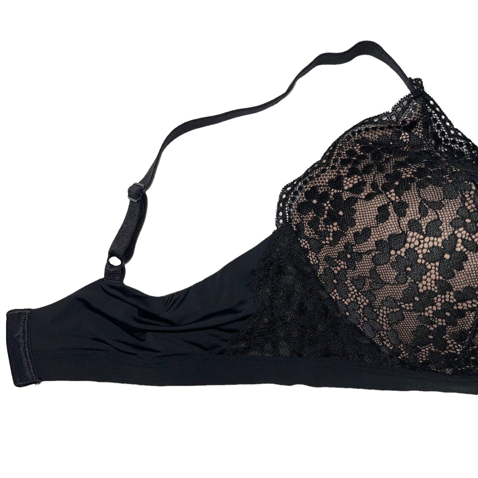 Warner's Bra Wirefree Floral Lace Escape Contour All Day Comfort No