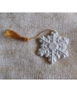 Avon 1983 Snowflake Christmas Ornament 3&quot;  - $9.41