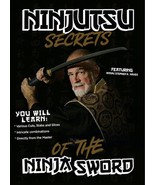 Ninjutsu Secrets of the Sword DVD Stephen Hayes unique cuts stabs combin... - $24.00