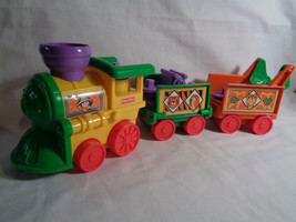 Fisher Price Little People 3 Car Replacement Safari Train Sounds & Music - $11.52
