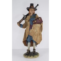 Department 56 Pilgrim Thanksgiving Settler Farmer Figurine Musket 56.30595 - $70.11
