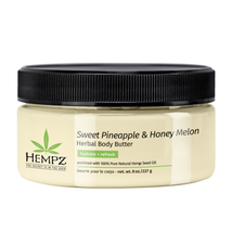 Hempz Sweet Pineapple & Honey Melon Herbal Body Butter, 8 fl oz