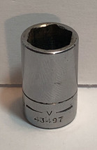 Craftsman USA 3/8" 6 Point 1/4" Drive Shallow Socket V Series 43497 - $8.10