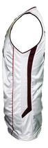 Kristaps Porzingis Team Latvia Basketball Jersey New Sewn White Any Size image 4