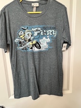 Disney Parks Donald Duck Feathered Fury T Shirt Size Size M New Retired image 1