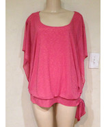 Jessica Simpson Women&#39;s Church Cruise party Cocktail Kimono tunic top pl... - $44.54