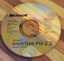 Microsoft CD IntelliType Pro 2.2 Keyboard Software 1994 to 2002 PC Windows XP - $3.25